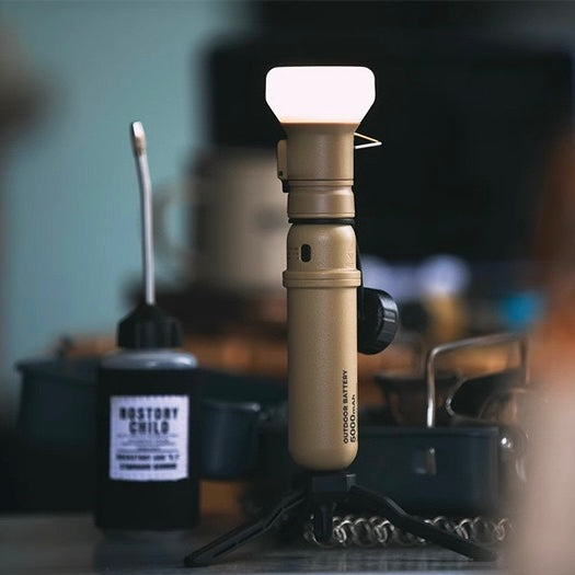 LITEGUEST 2-in-1 Retro Camping Lantern with 5000mAh Power Bank