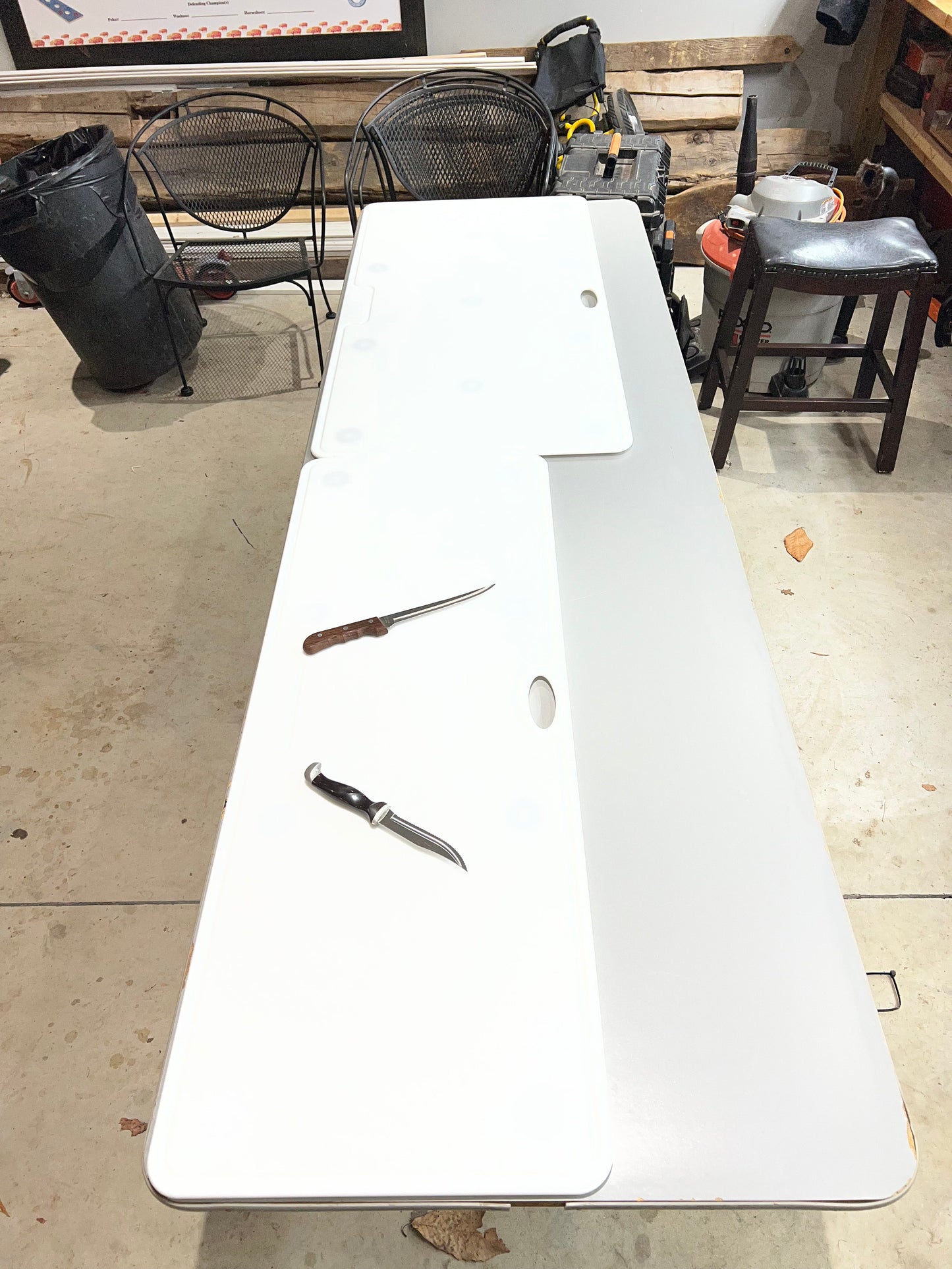 Big Game Cutting Boards HDPE Cutting Boards | 48 x 18 or 24 Inch | Juice Grooves