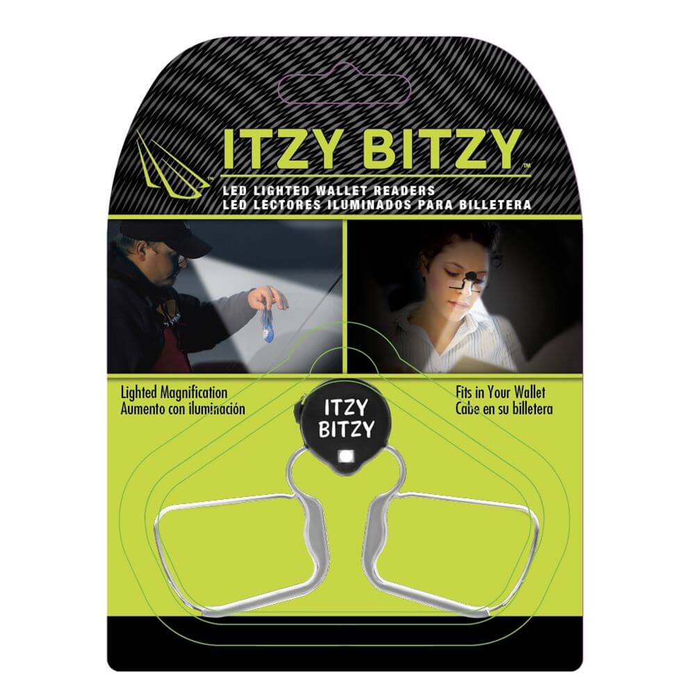 ITZY BITZY Lighted Wallet Readers