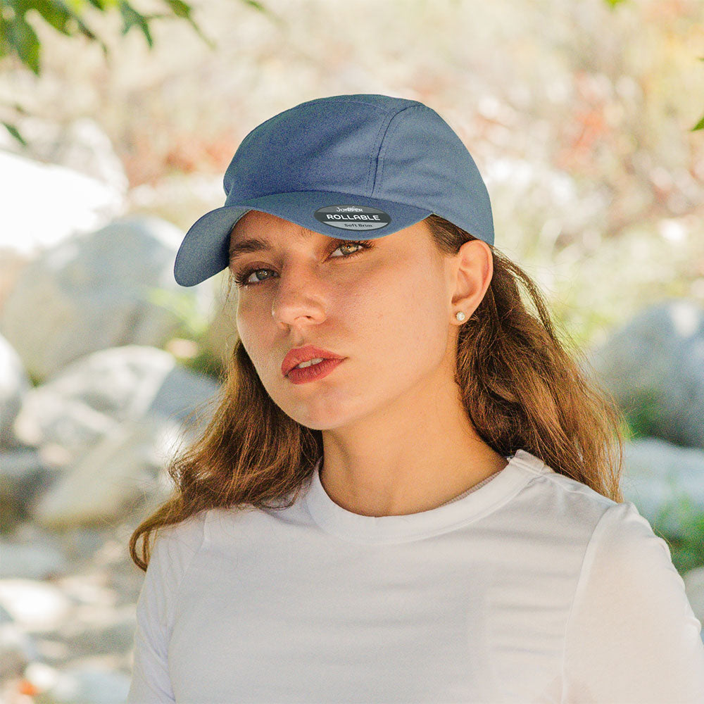 Rollable UV Biker's Cap