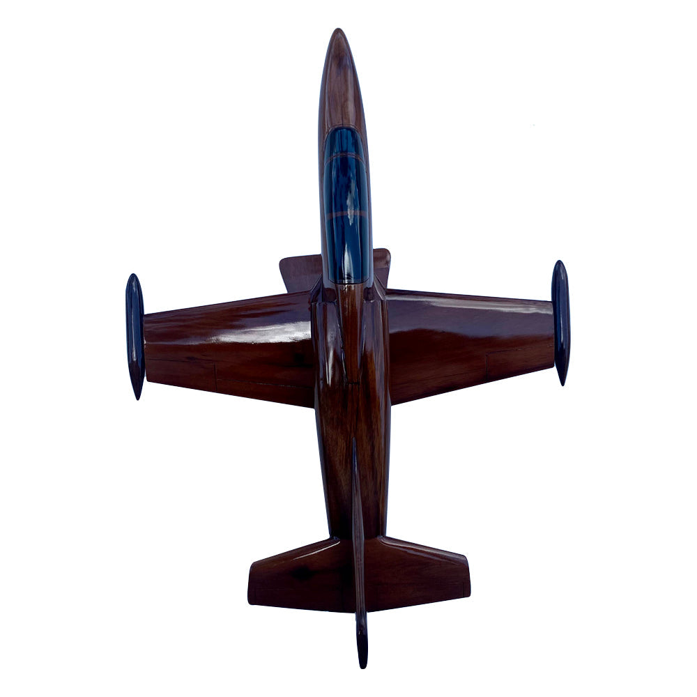 L-39 ( L39 ) Aero Mahogany Wood Desktop Airplane Model