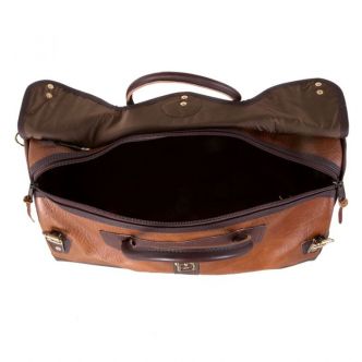 Bison Leather Sportsmans Duffel