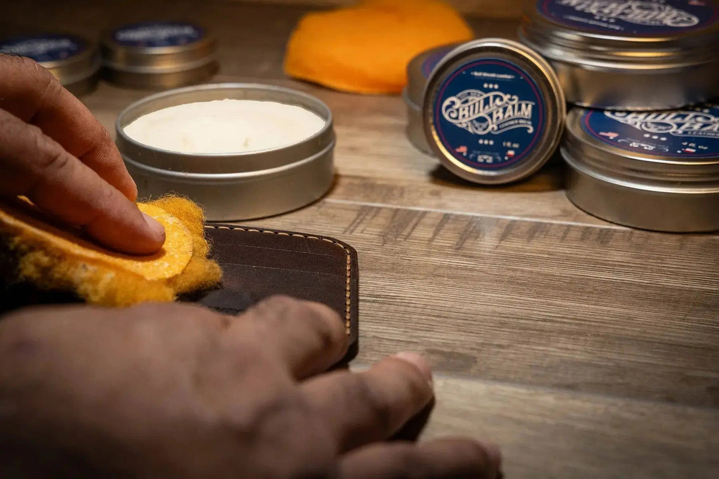 Leather Balm - "Bull Balm" Leather Conditioner - 4oz or 1 oz sizes