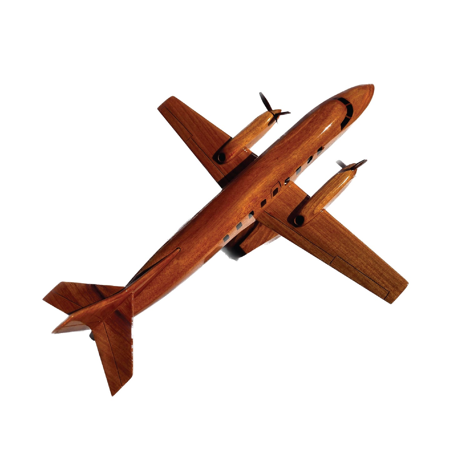 SW4 Metroliner Mahogany Wood Desktop Airplanes Model