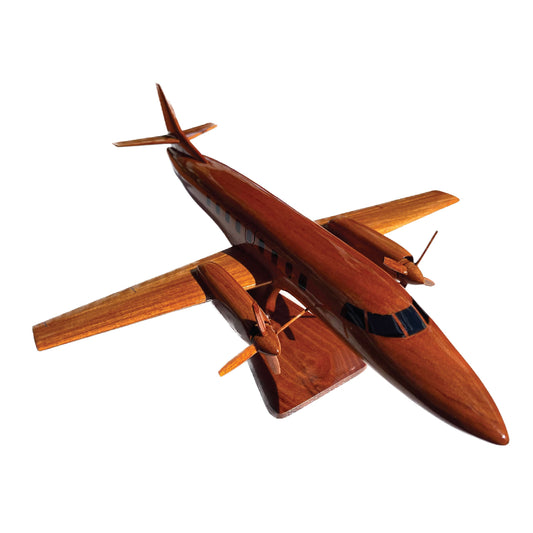 SW4 Metroliner Mahogany Wood Desktop Airplanes Model