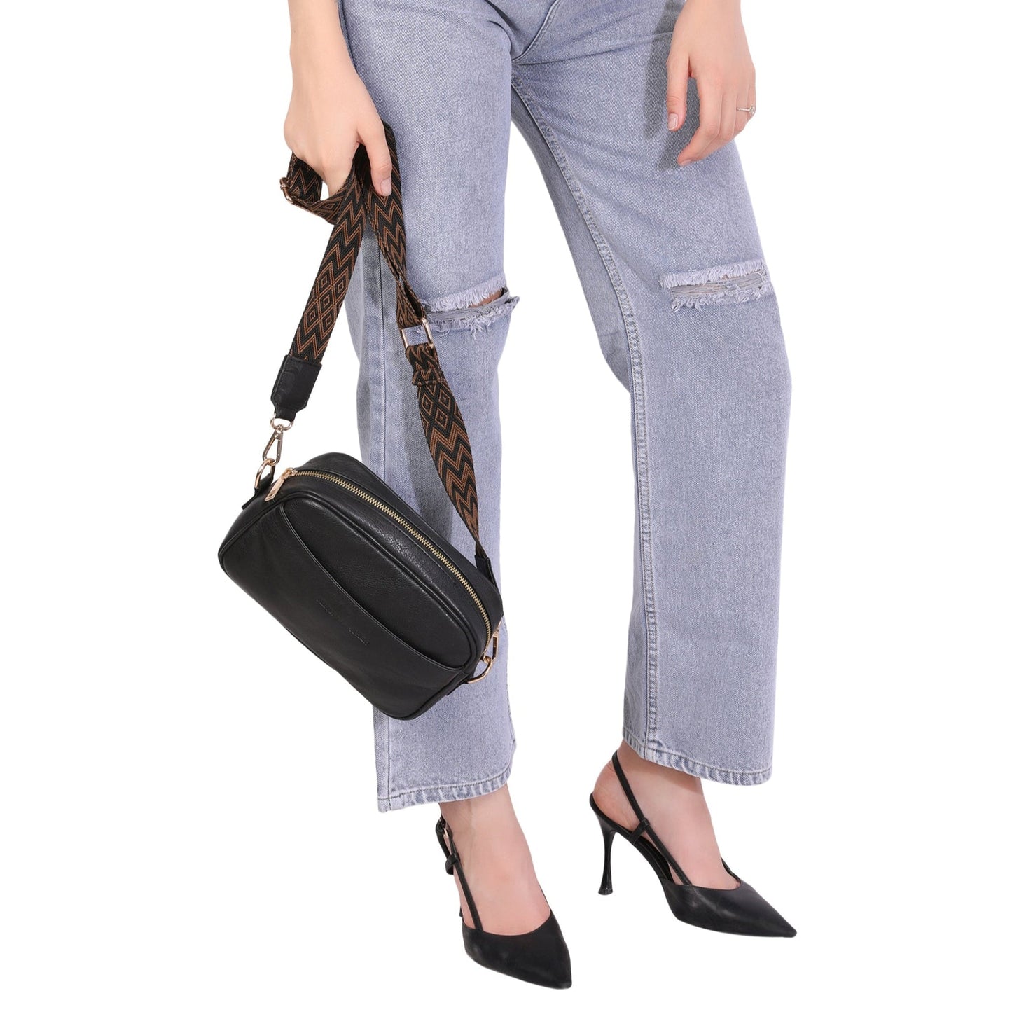 Evelyn Crossbody Bag Black