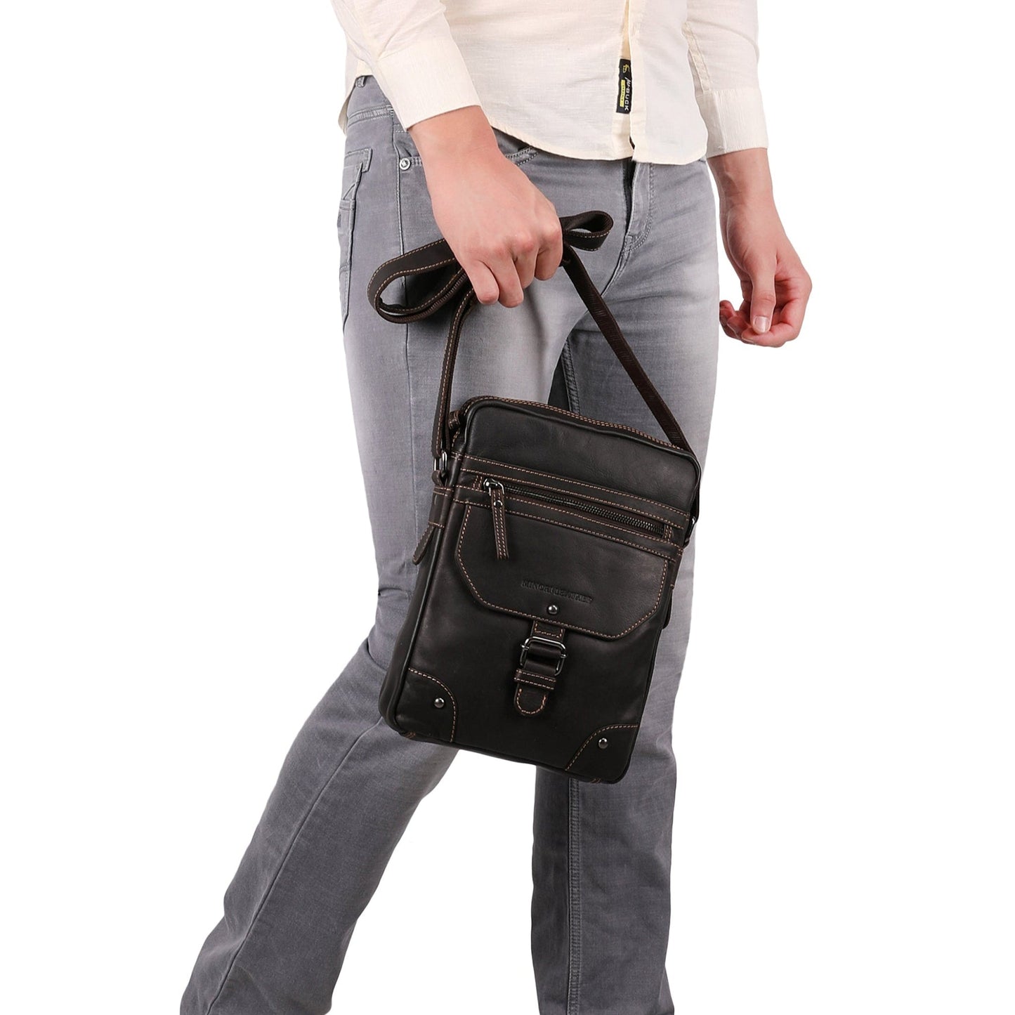 Denver Crossbody Bag Brown