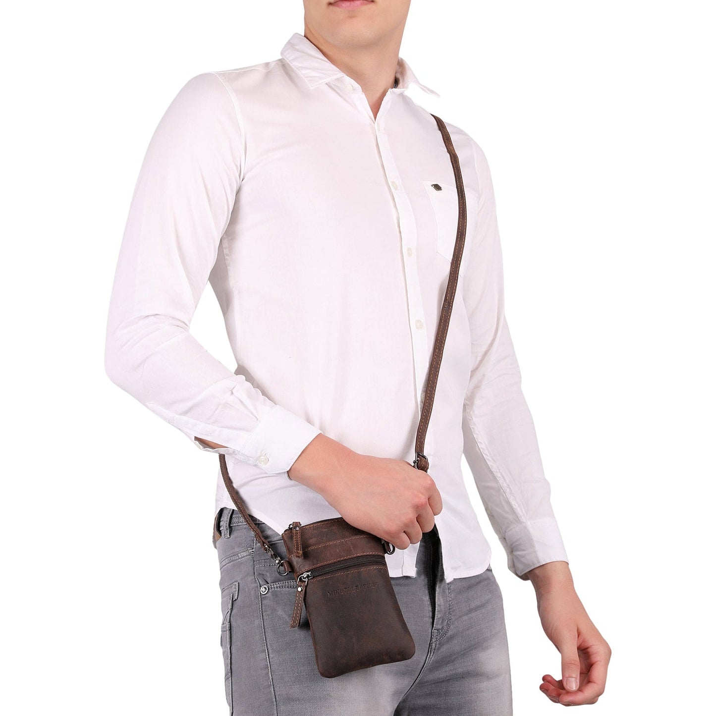 Ashford Sling Bag Brown