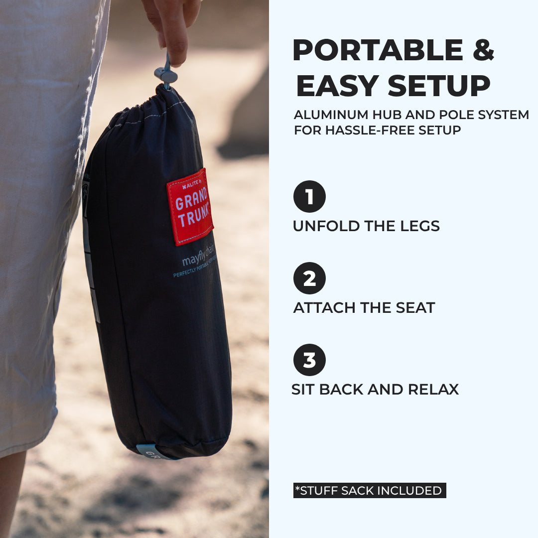 Grand Trunk Mayfly Low Ground Chair