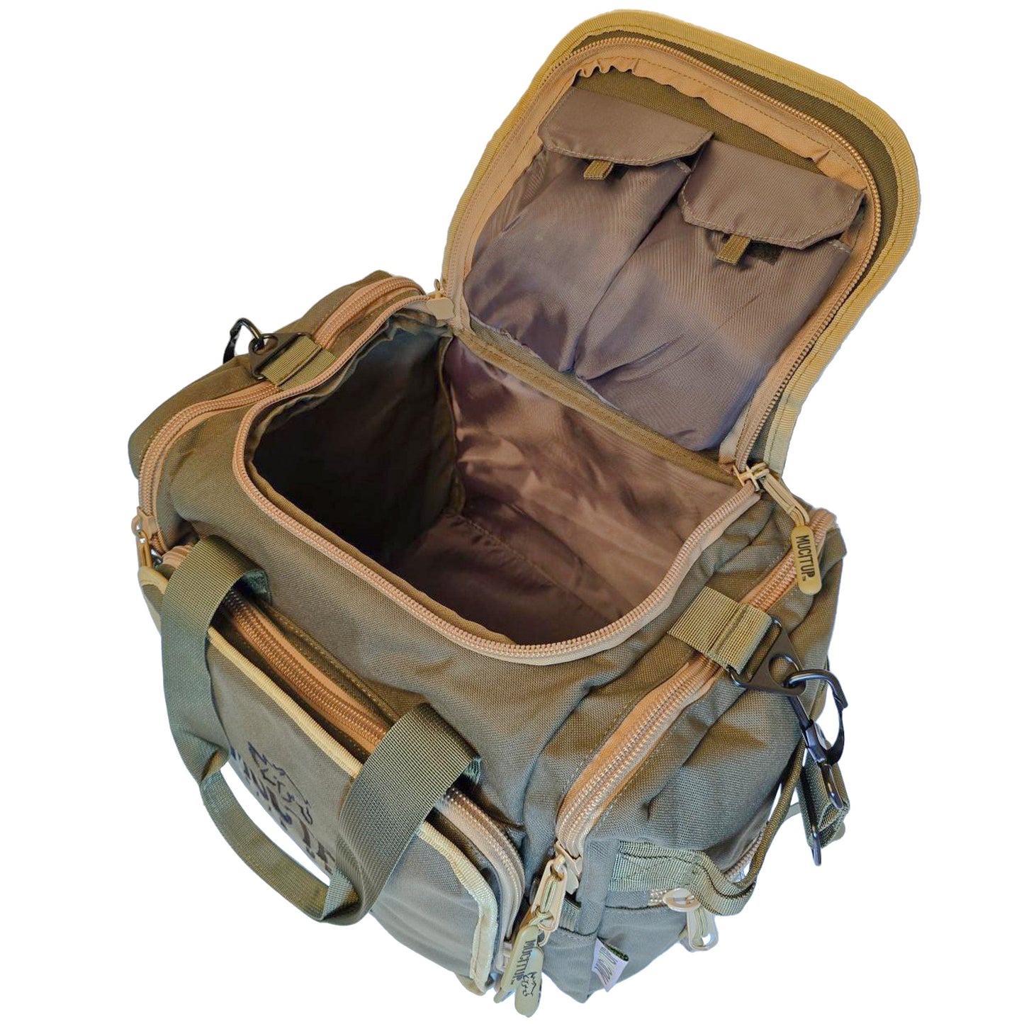 MUCTAC Elite Range Bag 15x10x11 Tactical Gear Organizer w/ MOLLE Panel