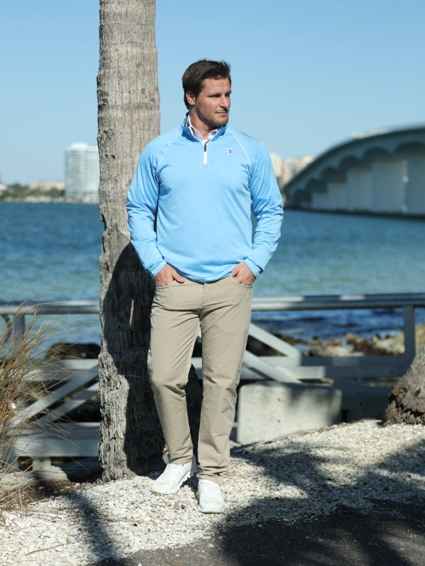 New Harbor 1/4 Zip Pullover Men's