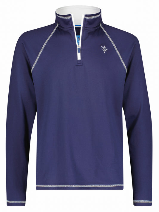 New Harbor Navy 1/4 zip Men's Pullover