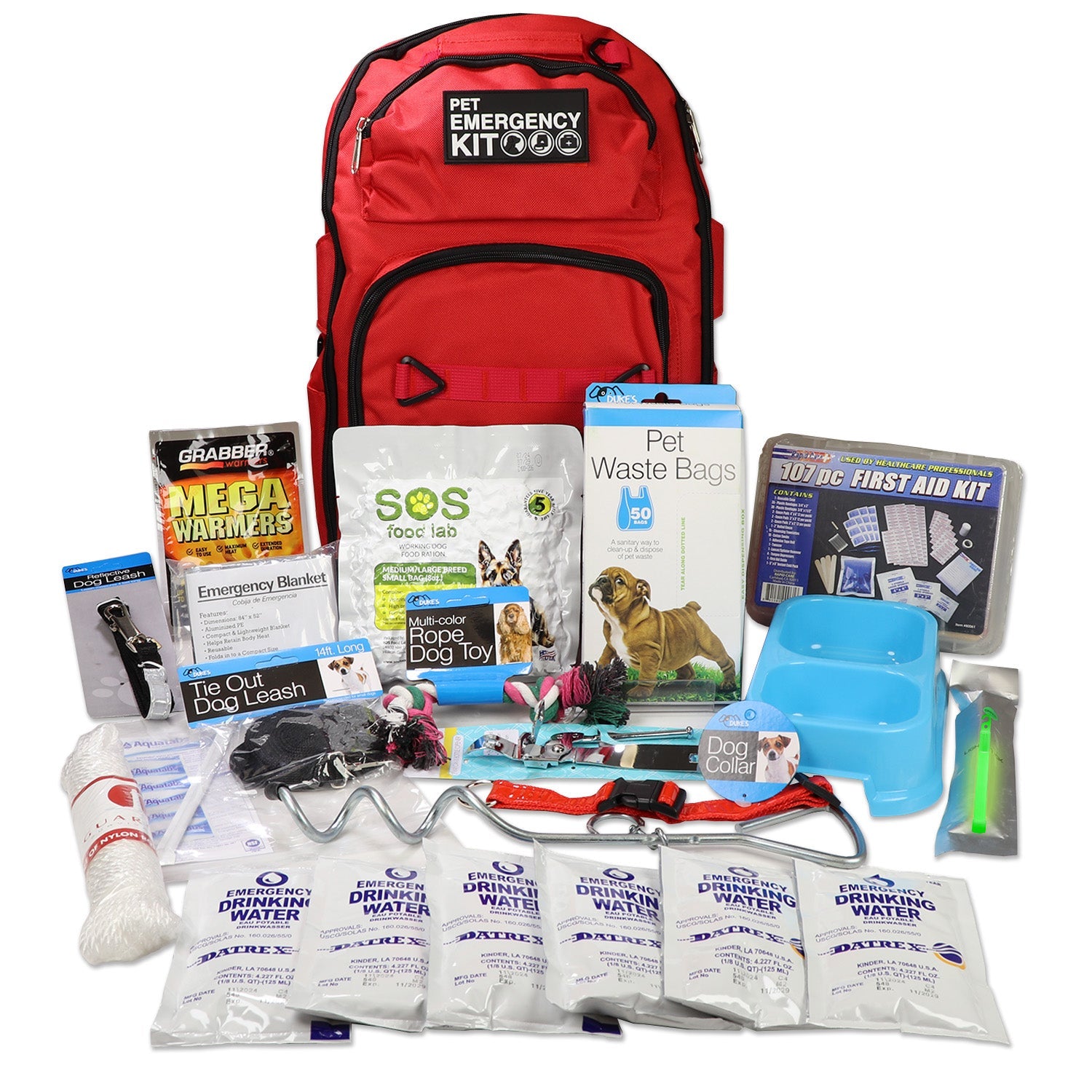 Dog Survival Kit - Deluxe Canine Survival Go-Bag – SCY-Dist.com