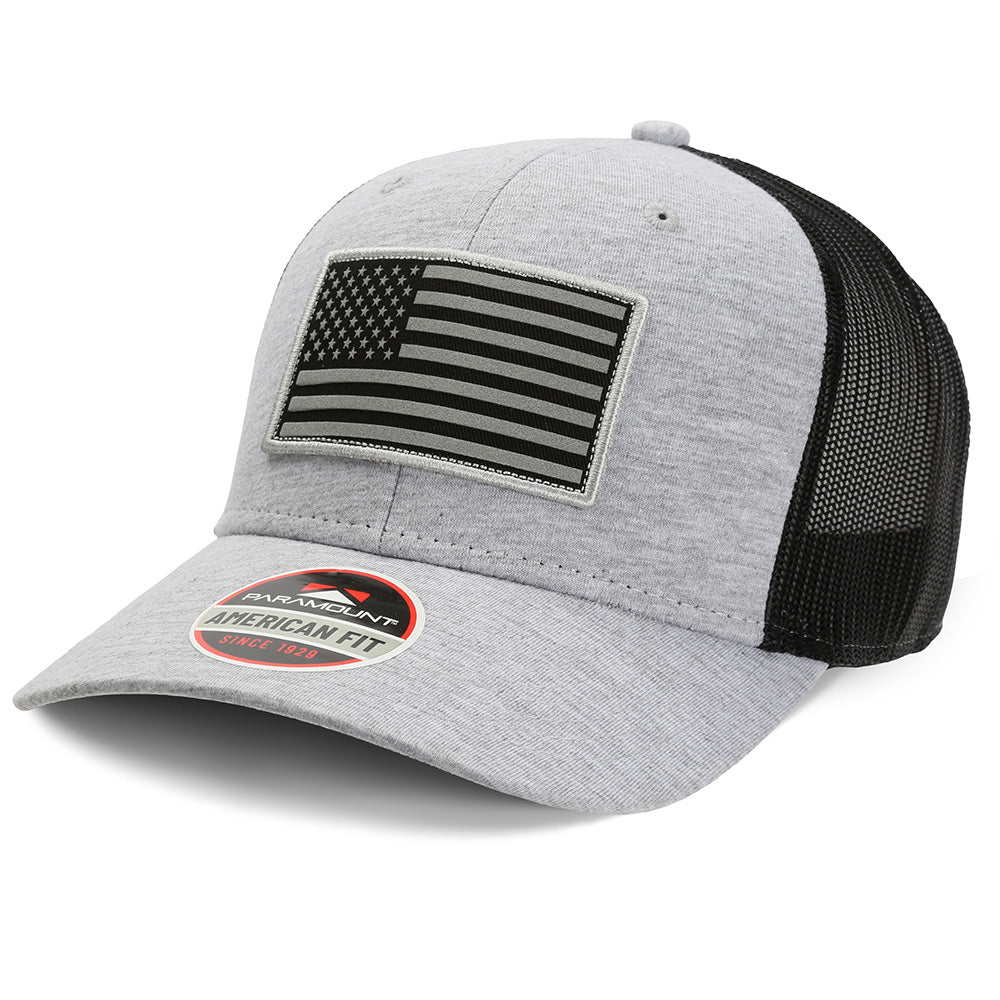 Riverside Reflective American Flag Cap Mesh Back – SCY-Dist.com