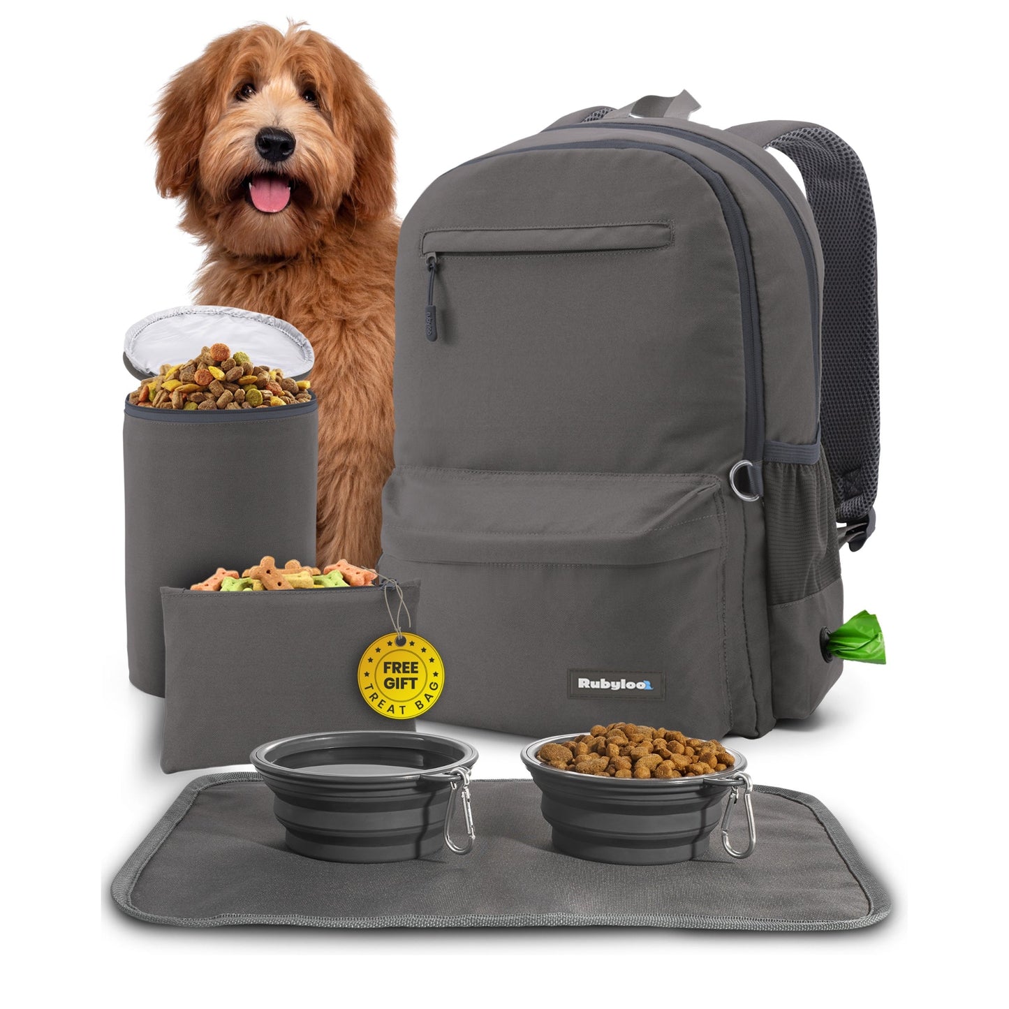 The Original Doggy Bag™ Backpack for Dog Supplies