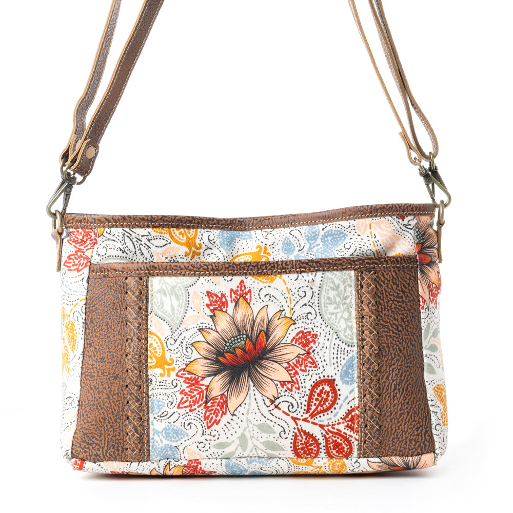 MesaTrail Dahlia Crossbody Bag in Wild Floral Print