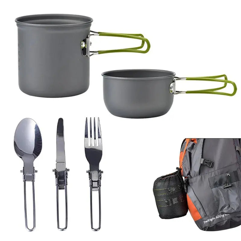 Portable Camping Cookware Set outdoor