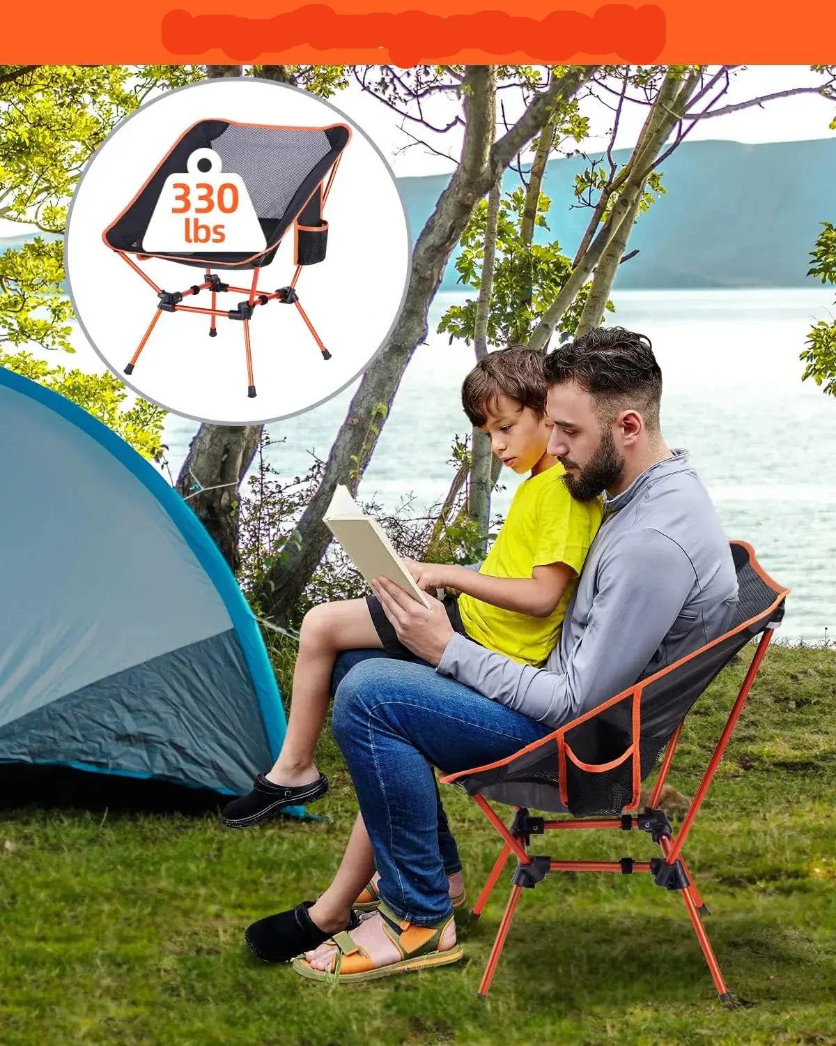 Compact & Sturdy Camping Chairs - Ideal for Beach and Camping Trips