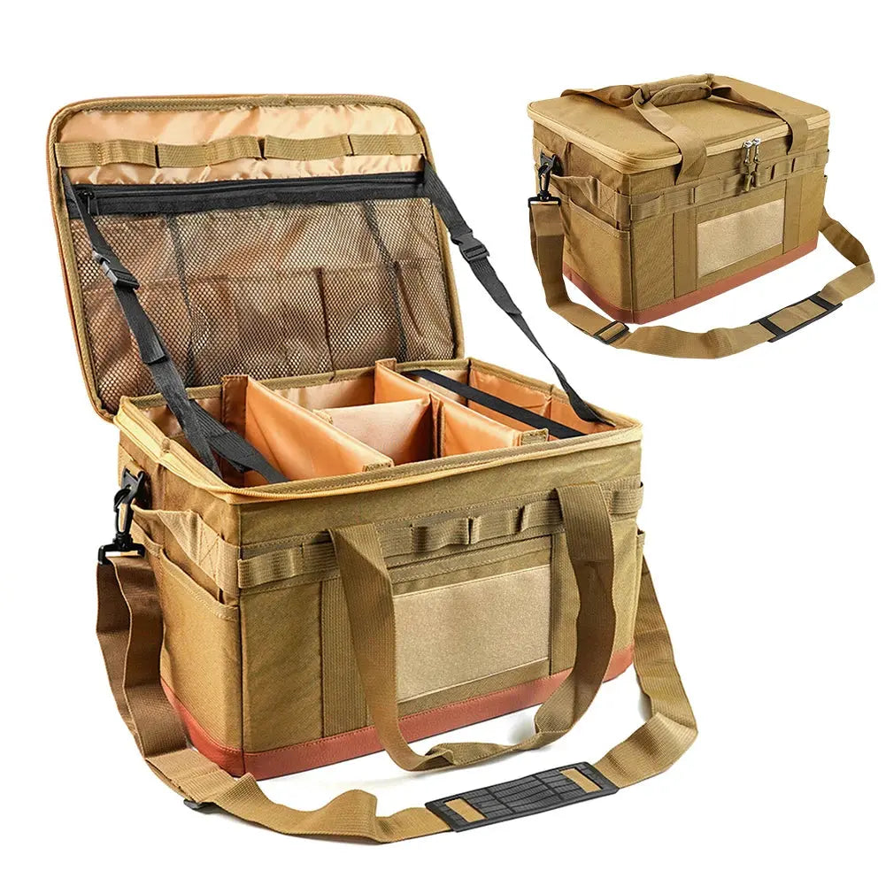 30L Camping Cooking Organizer Storage Bag