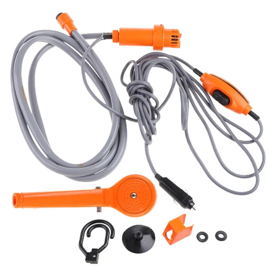 12V Outdoor Shower Kit for Travel & Camping
