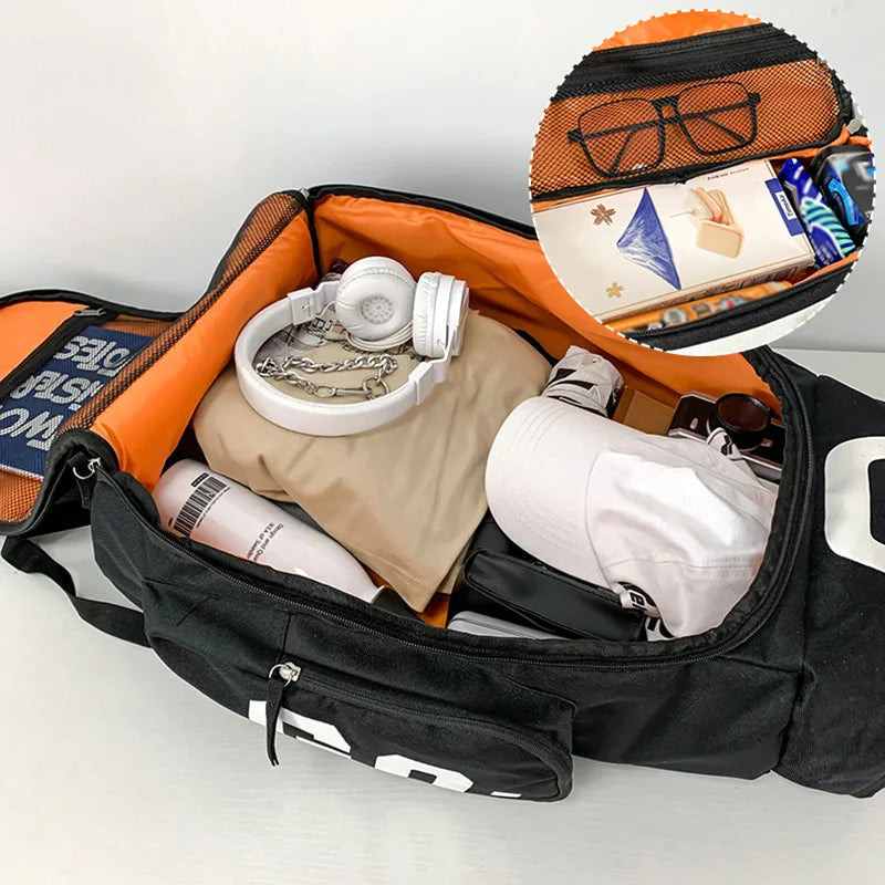 Large Fitness Backpack with Laptop Sleeve & Shoe Compartment