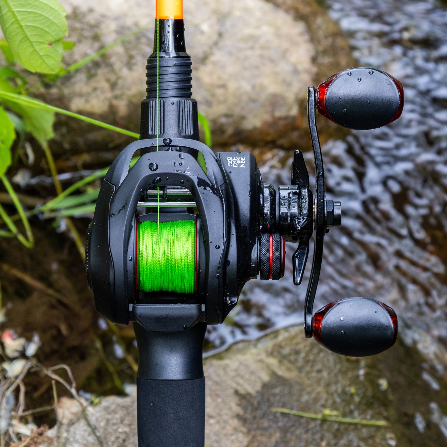 Reaction Tackle Braided Fishing Line - NO FADE Hi Vis Green - NEW