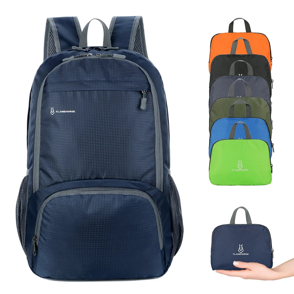Lightweight & Foldable Nylon Backpack for Travel & Hiking