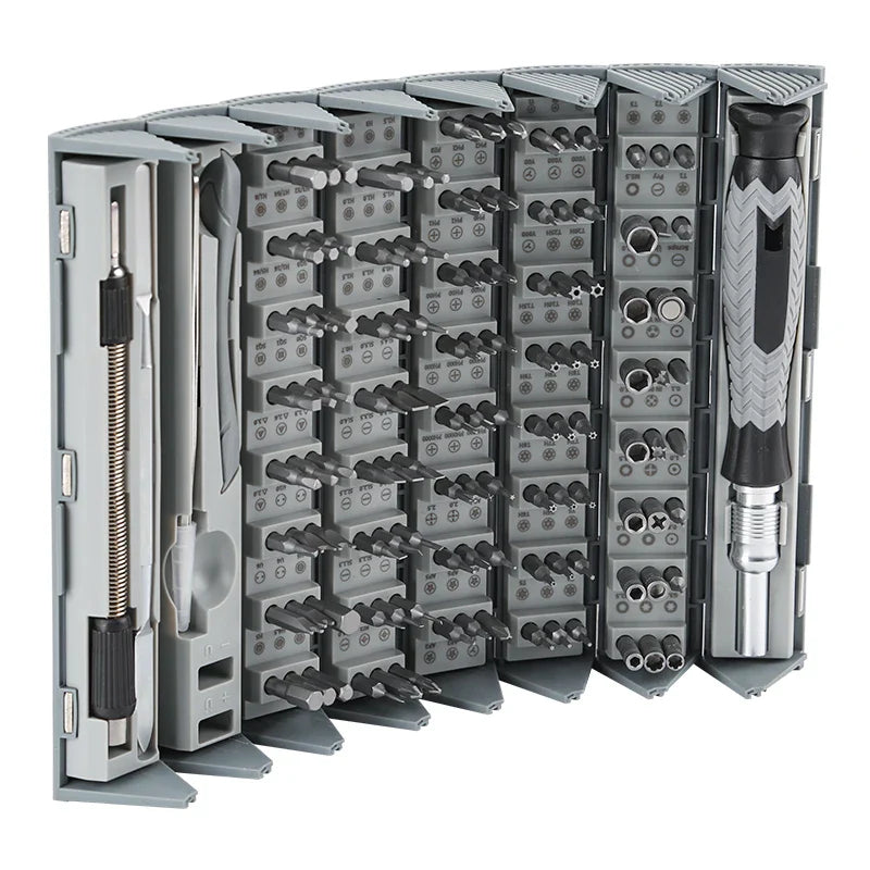 126 in 1 Precision Screwdriver Sets Manual Hand Tool Kits Magnetic Mini Small Bit for Xiaomi Mobile Cell Phone Watch Repair Home
