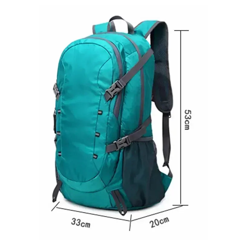 40L Foldable Backpack: Ultralight & Waterproof for Travel