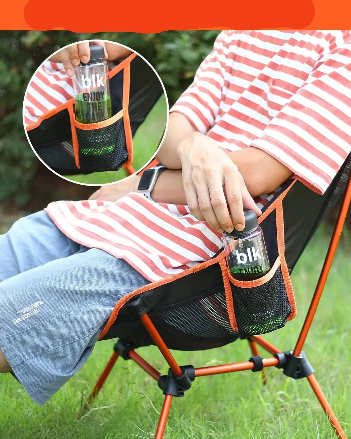 Compact & Sturdy Camping Chairs - Ideal for Beach and Camping Trips