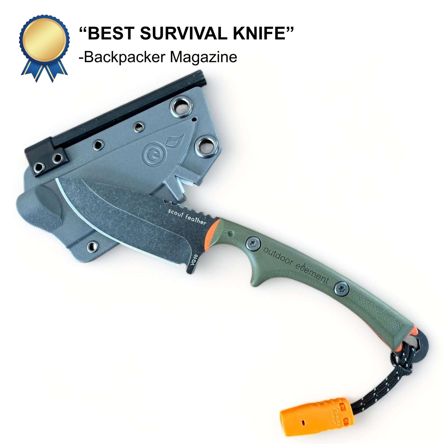 Scout Feather Adventure Survival Knife