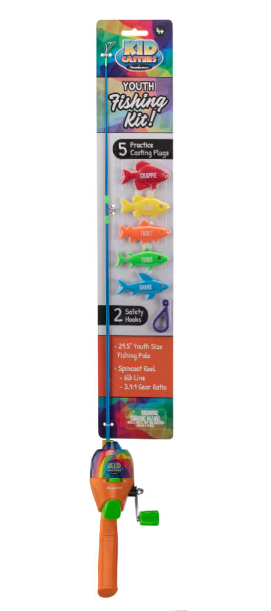 Kid Casters Youth Fishing Kit