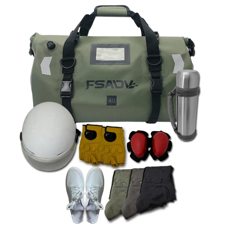 Multi-Functional Motorcycle Backpack for Long Rides