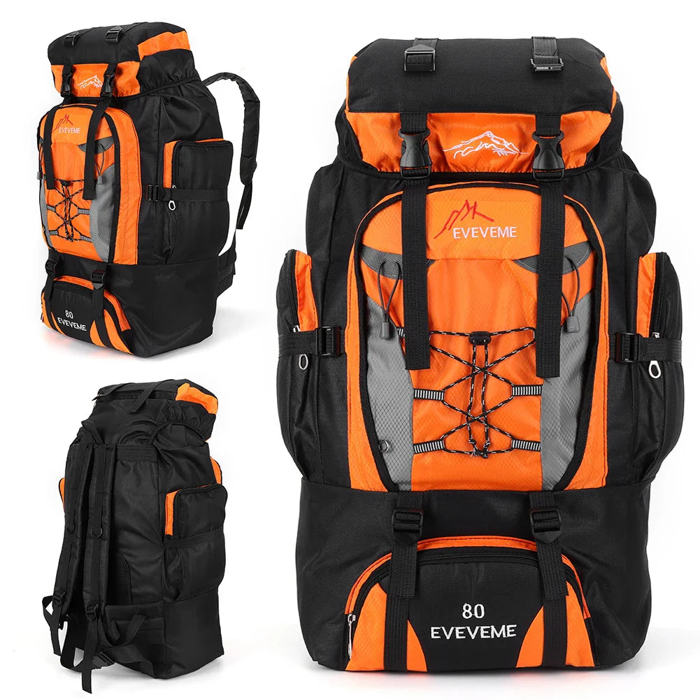 Men's 80L Outdoor Adventure Backpack