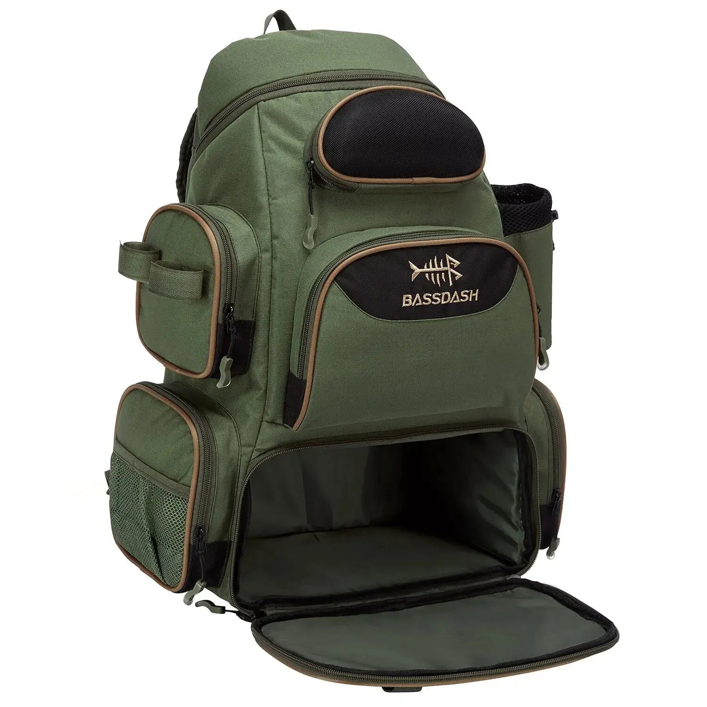 Heavy-Duty Waterproof Backpack for Fishermen