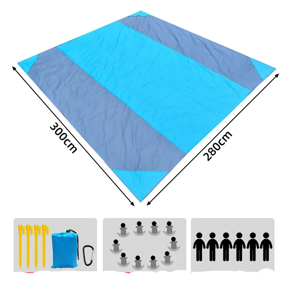 Extra-Large Folding Beach & Camping Mat