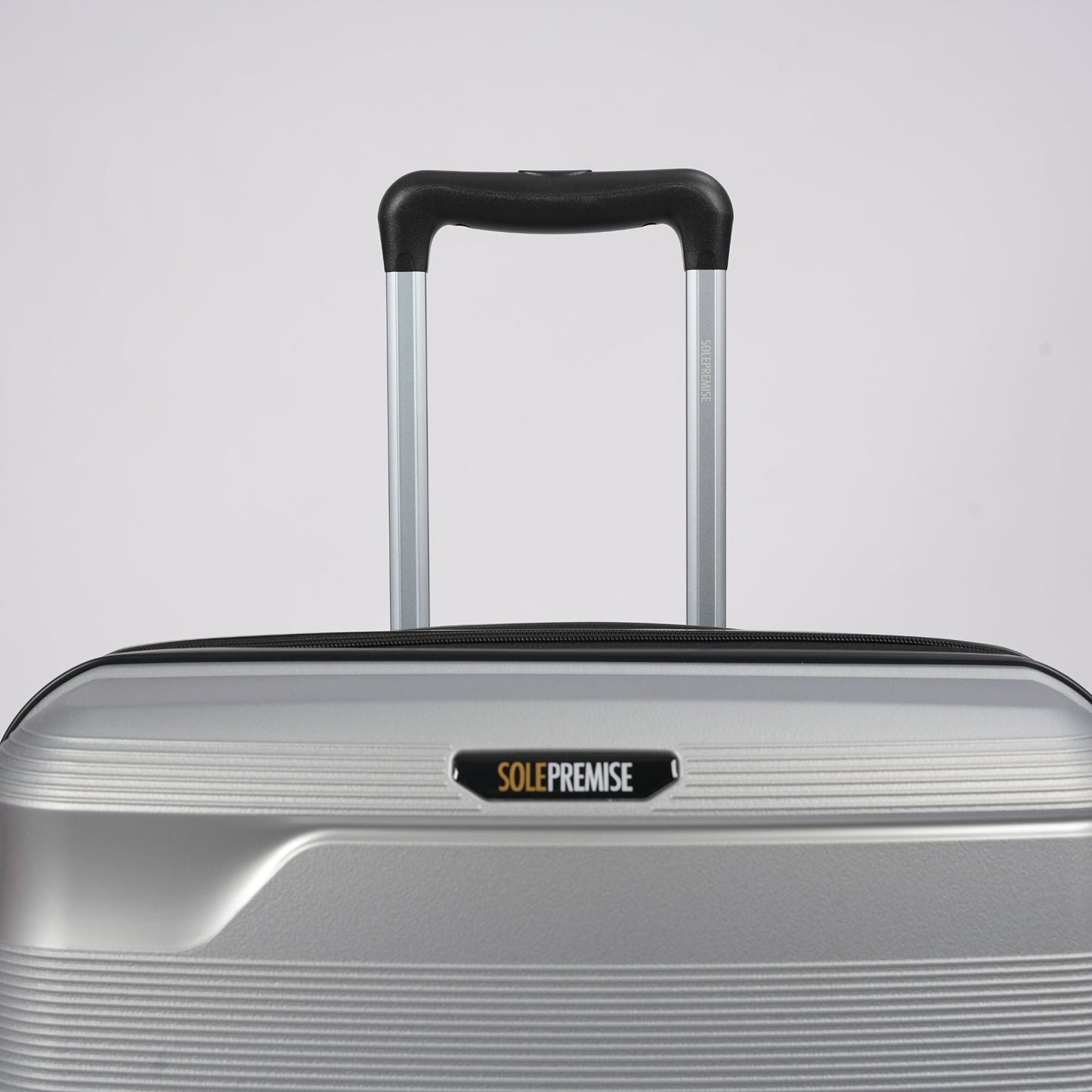 24-inch Silver Hardcase Roller Luggage