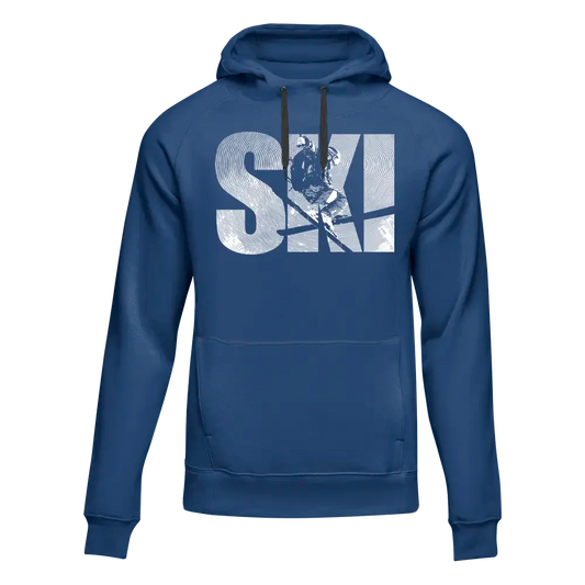 Ski Adult Fleece Hoodie