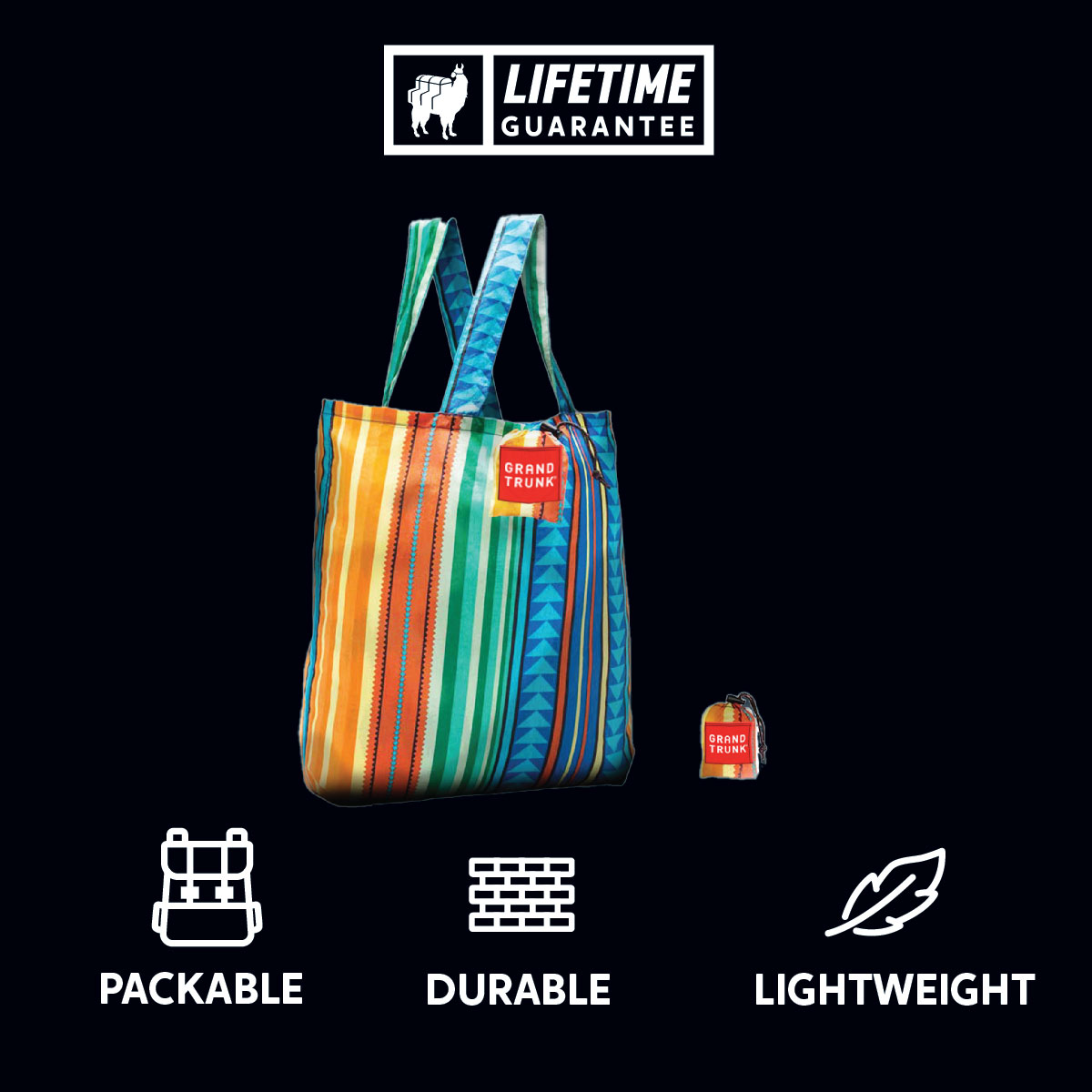 Grand Trunk Eco-Tote Travel Tote Bag