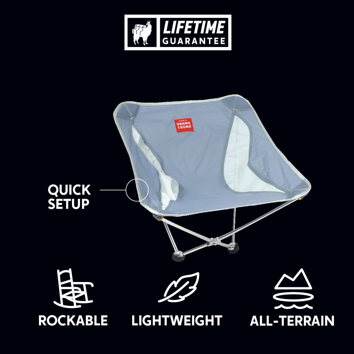 Grand Trunk Monarch All-Terrain Legless Chair