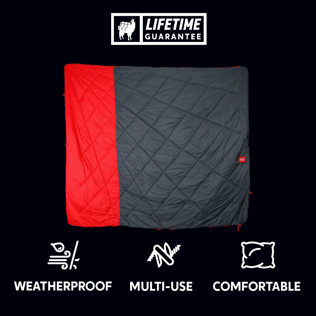 Grand Trunk 360° ThermaQuilt 3-in-1 Blanket, Sleeping Bag & Hammock Underquilt