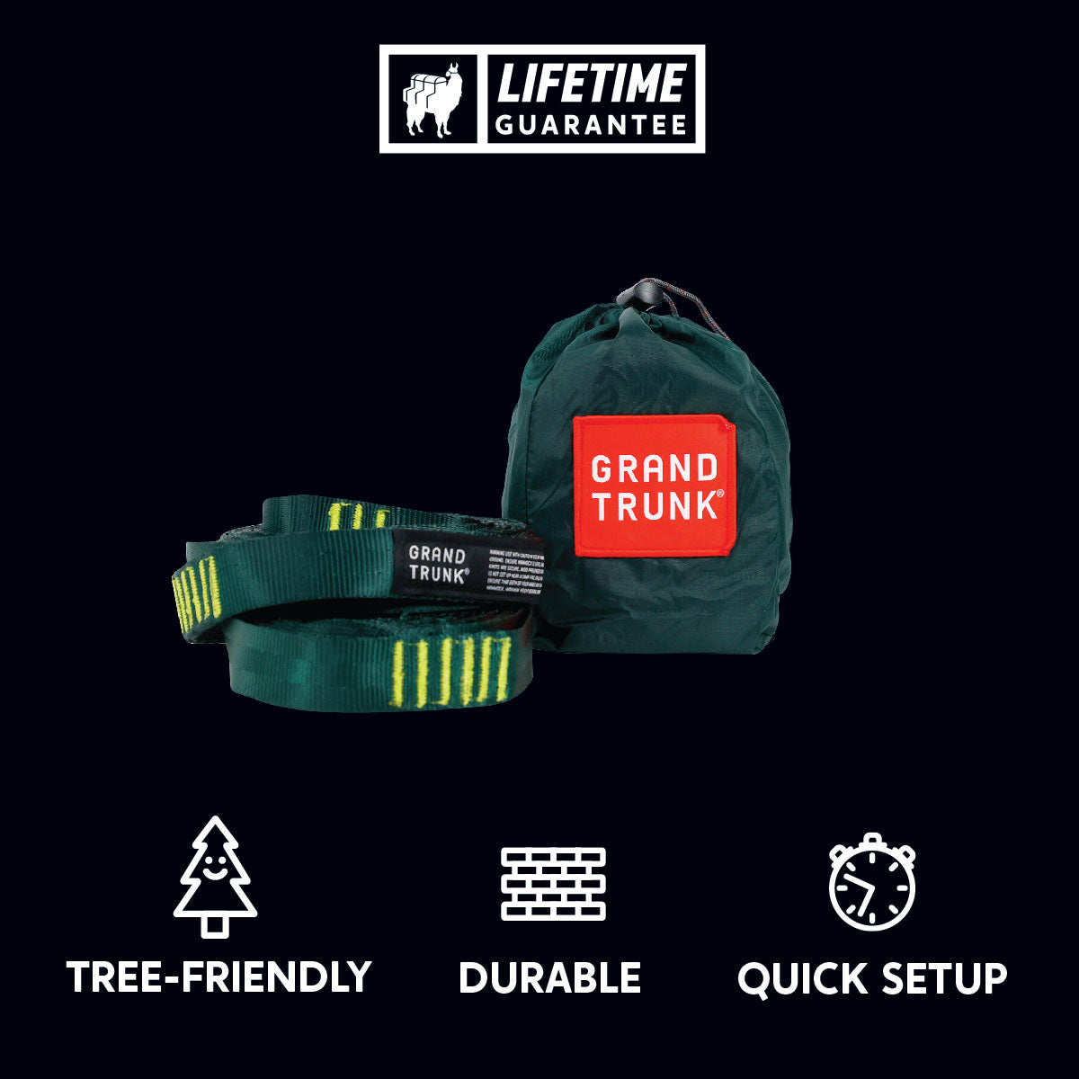 Grand Trunk Trunk Straps - Hammock Suspension Straps