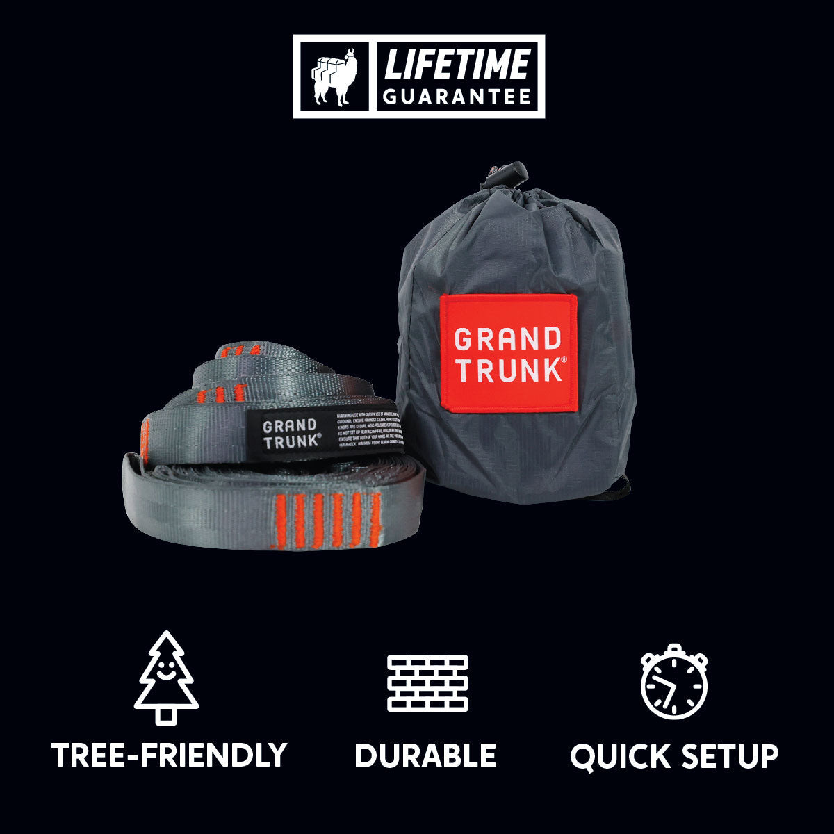 Grand Trunk Trunk Straps - Hammock Suspension Straps