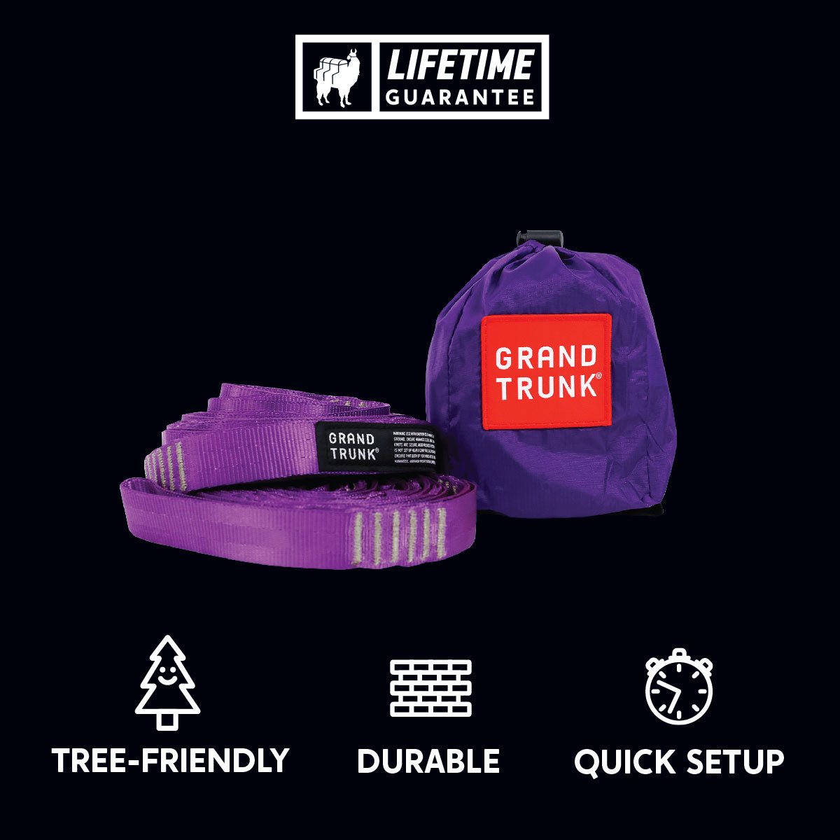 Grand Trunk Trunk Straps - Hammock Suspension Straps