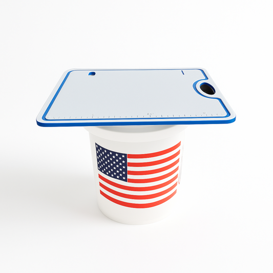 Made in the USA | Premium Bucket or Cooler Fishing Cutting Board