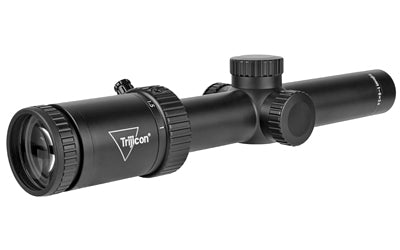 Trijicon Credo 1-6x24mm Second Focal Plane Riflescope with Red BDC Segmented Circle .223 / 55gr |  30mm Tube |  Matte Black |  Low Capped Adjusters