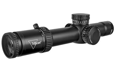 Trijicon Credo 1-8x28mm First Focal Plane Riflescope with Red/Green MRAD Segmented Circle |  34mm Tube |  Matte Black |  Exposed Locking Adjusters