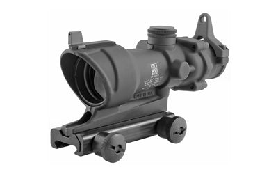 Trijicon ACOG Rifle Scope |  4X32 |  Amber Center Illumination for M4A1 |  Flat Top Adapter |  Backup Iron Sights and Dust Cover