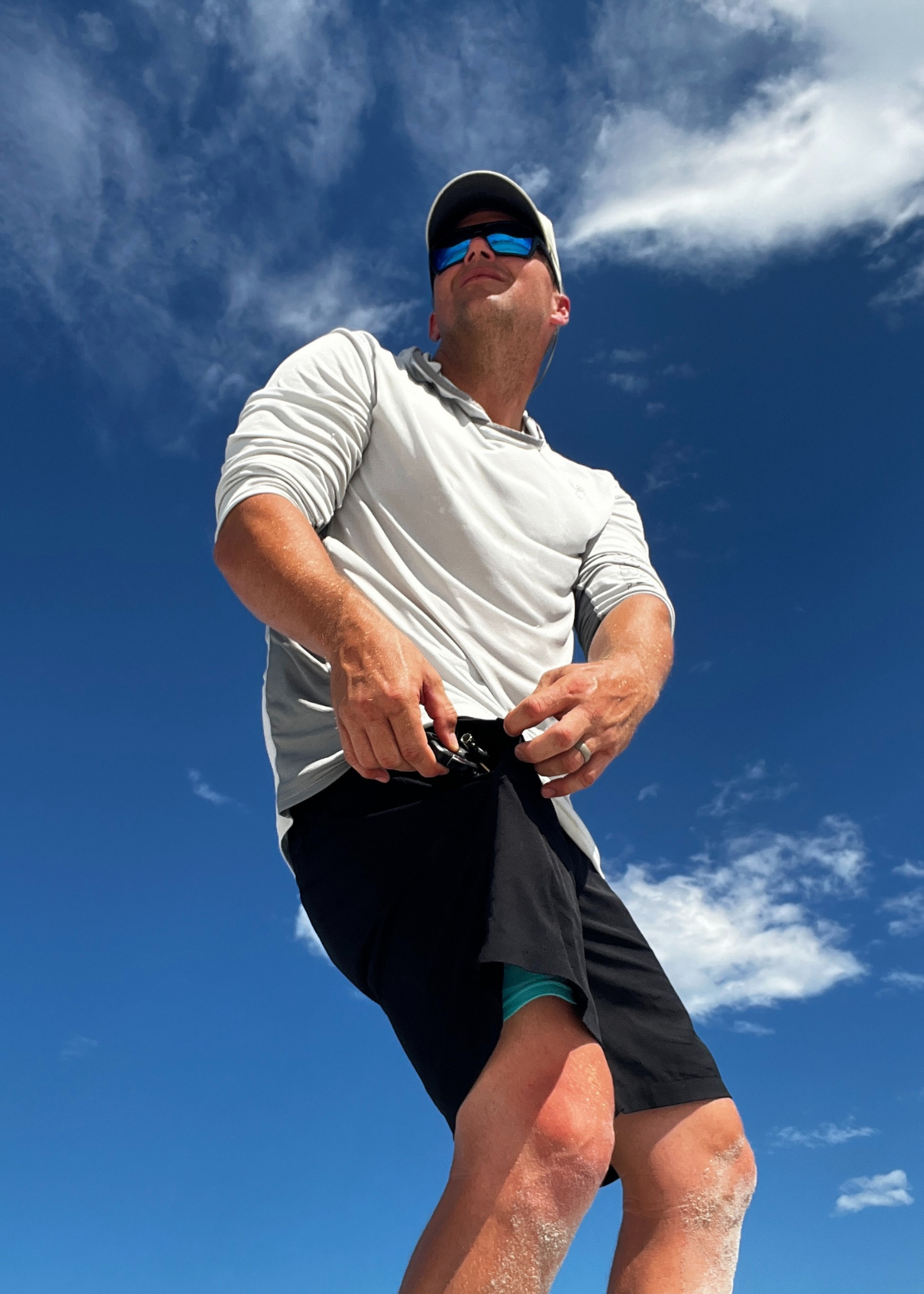 Waterproof Swim Shorts With A Waterproof Pocket