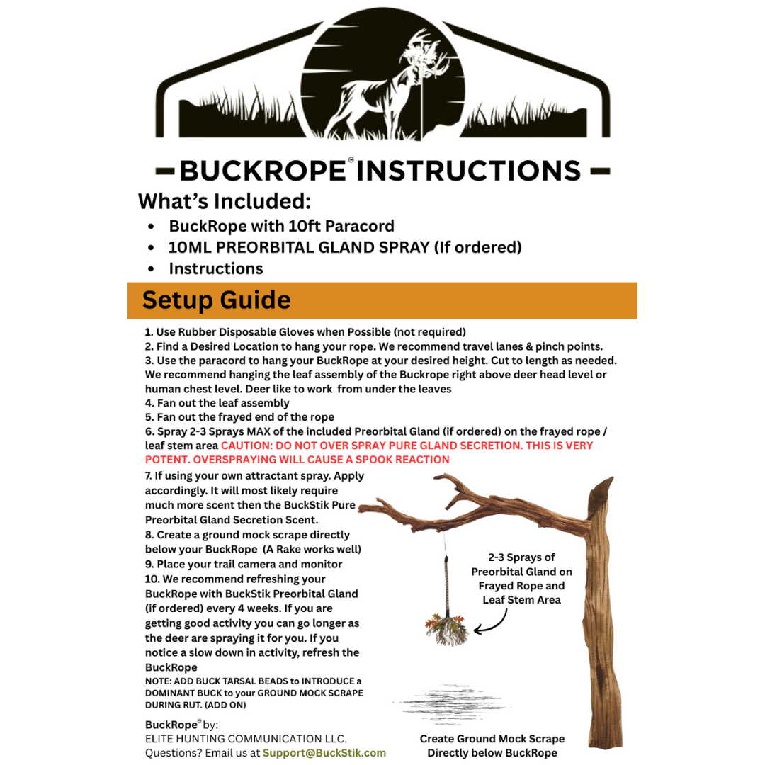 BUCK ROPE